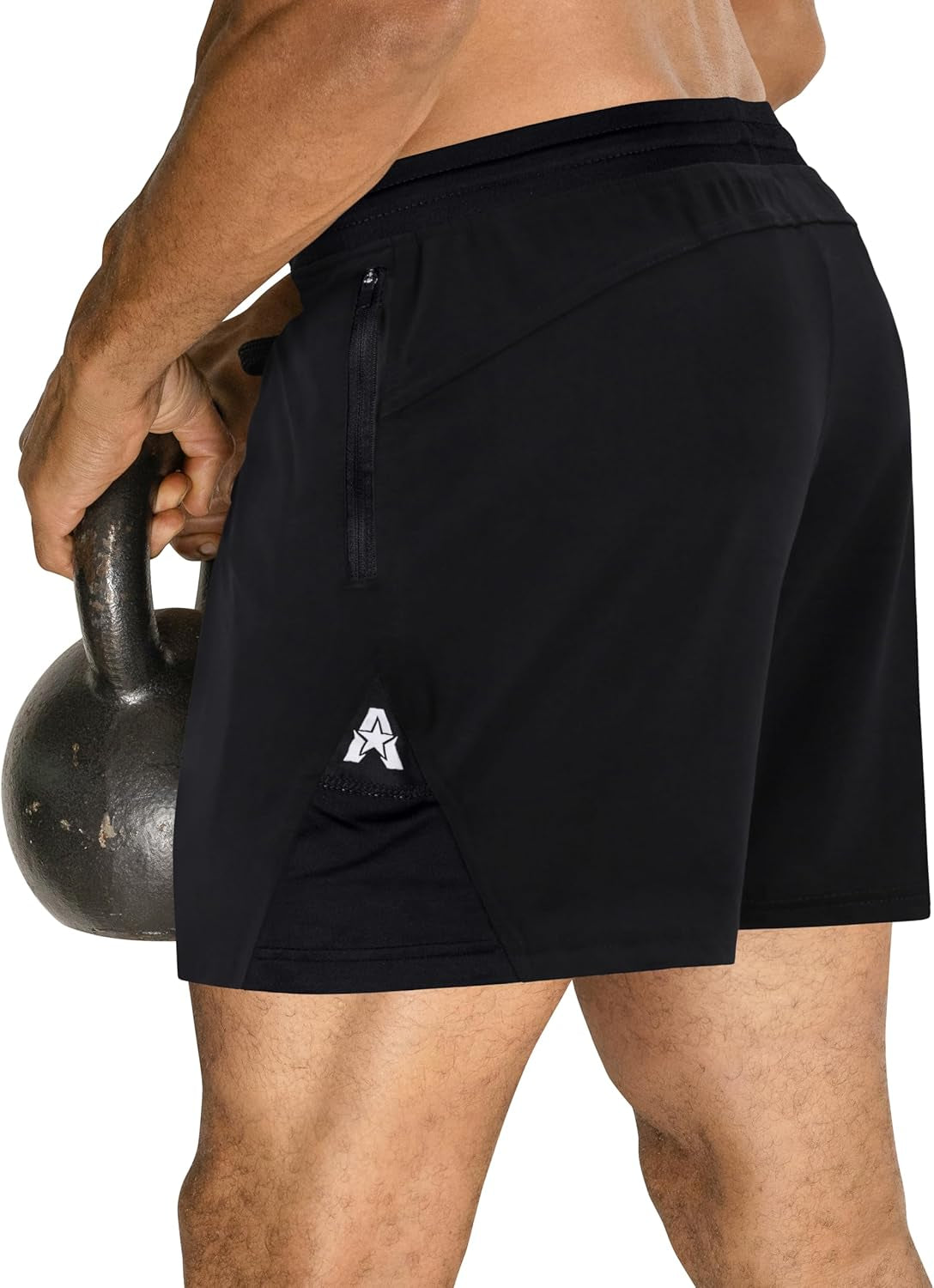 Isoflex Gym Shorts for Men 5" 7" 9" Inch Inseam Options Men'S Workout Athletic Fitness Running Sports Short