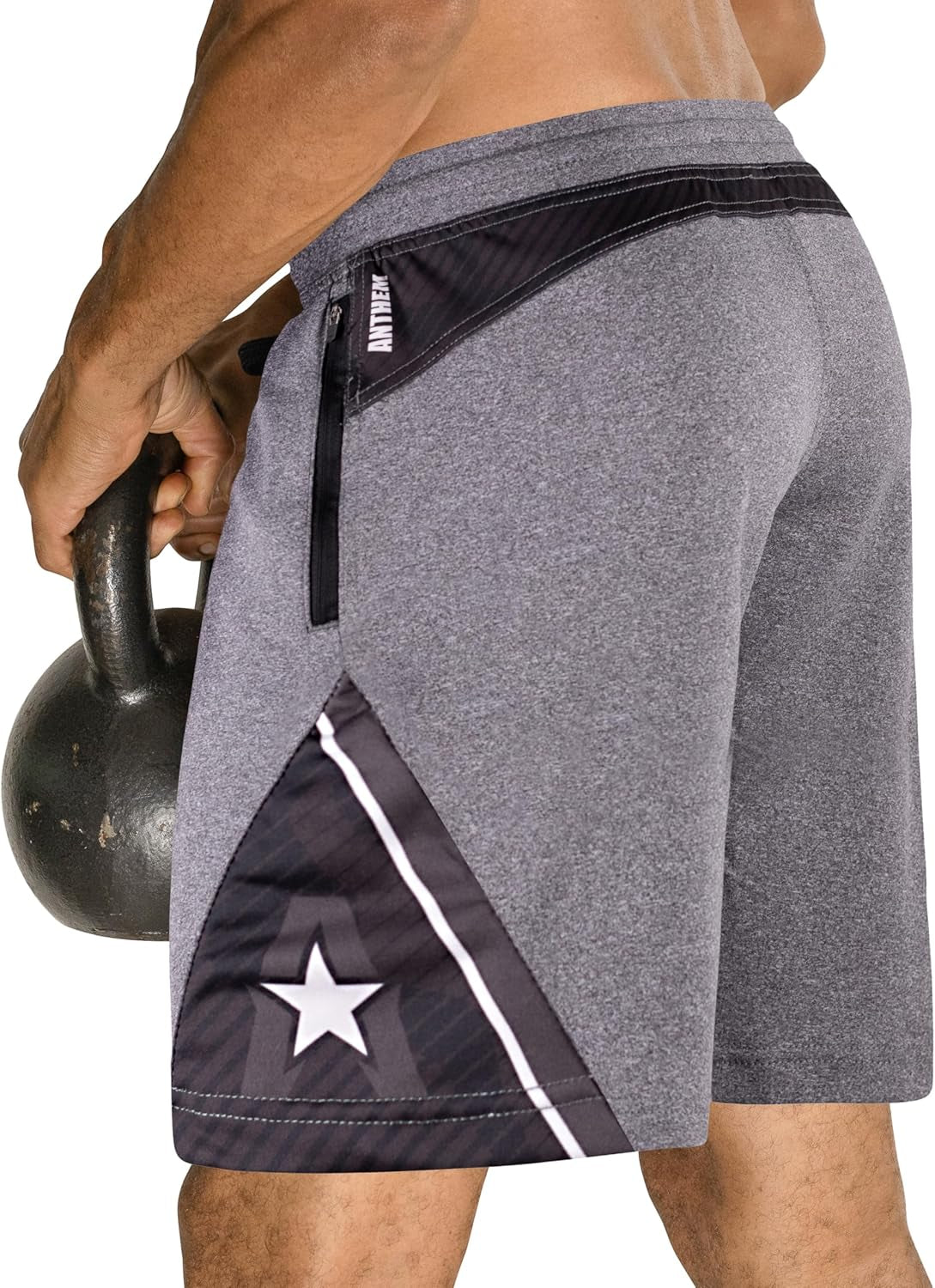 Isoflex Gym Shorts for Men 5" 7" 9" Inch Inseam Options Men'S Workout Athletic Fitness Running Sports Short