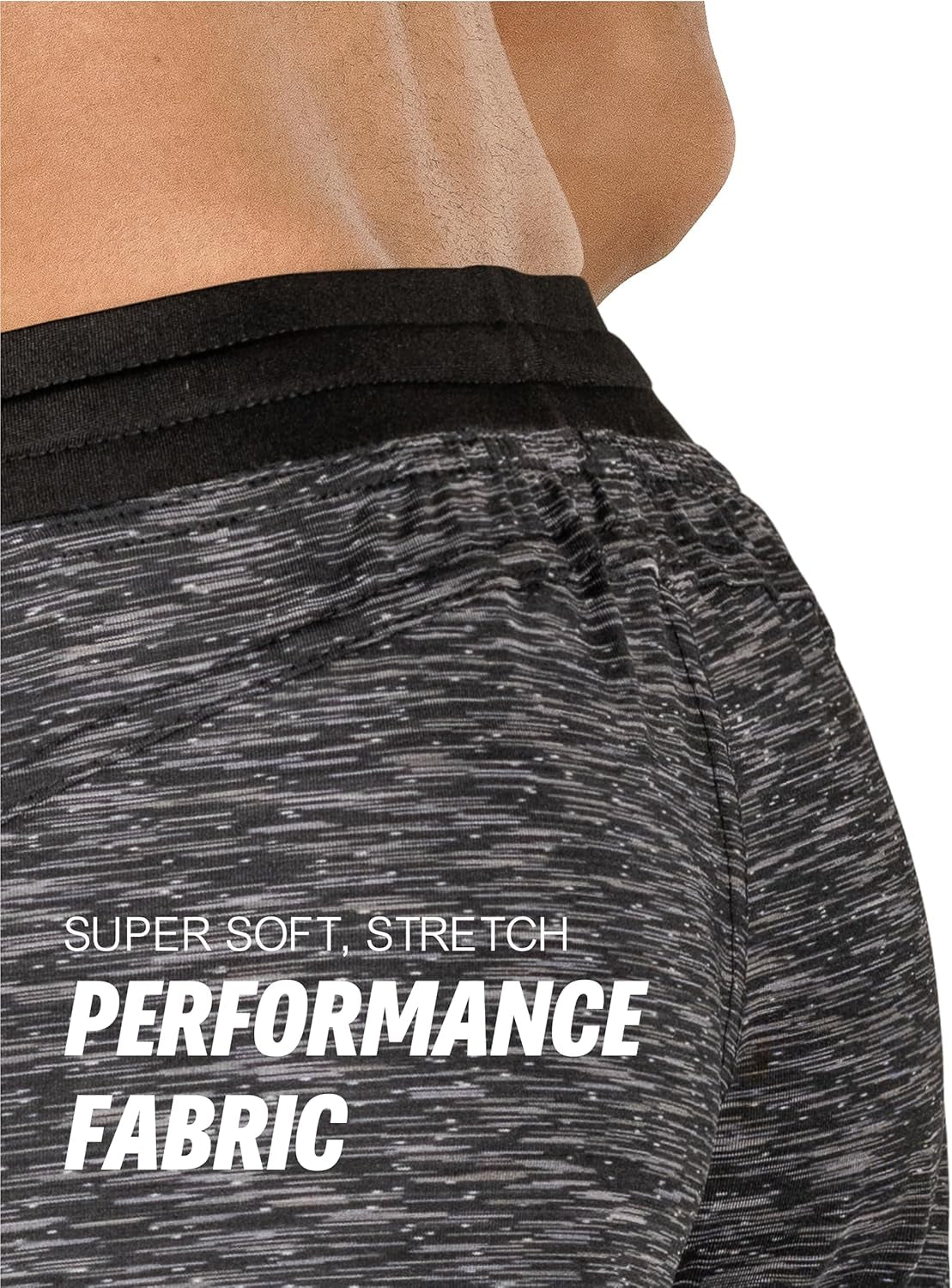 Isoflex Gym Shorts for Men 5" 7" 9" Inch Inseam Options Men'S Workout Athletic Fitness Running Sports Short