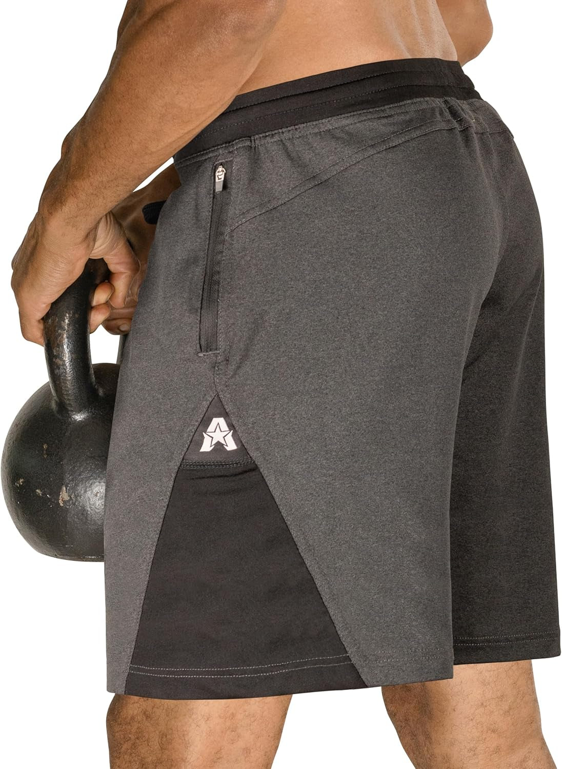 Isoflex Gym Shorts for Men 5" 7" 9" Inch Inseam Options Men'S Workout Athletic Fitness Running Sports Short