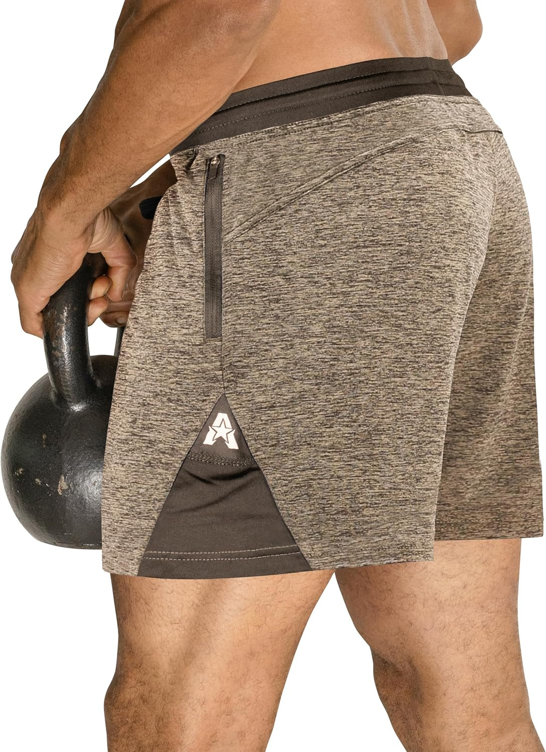 Isoflex Gym Shorts for Men 5" 7" 9" Inch Inseam Options Men'S Workout Athletic Fitness Running Sports Short