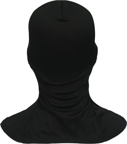 Balaclava Ski Mask 3 Pieces Full Face Cover for Men and Women Sun Protection Breathable Shiesty Mask for Skiing A-Black
